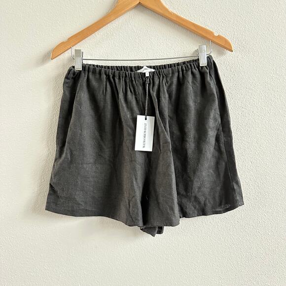 WeWoreWhat Pants - WeWoreWhat Pull on Shorts Linen Blend Size Small NEW